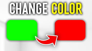 How To Change Shape Color In Photoshop
