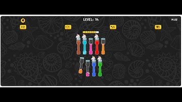 Activity Video 58: YouTube Game: Color Water Sort 3D Levels 14-15