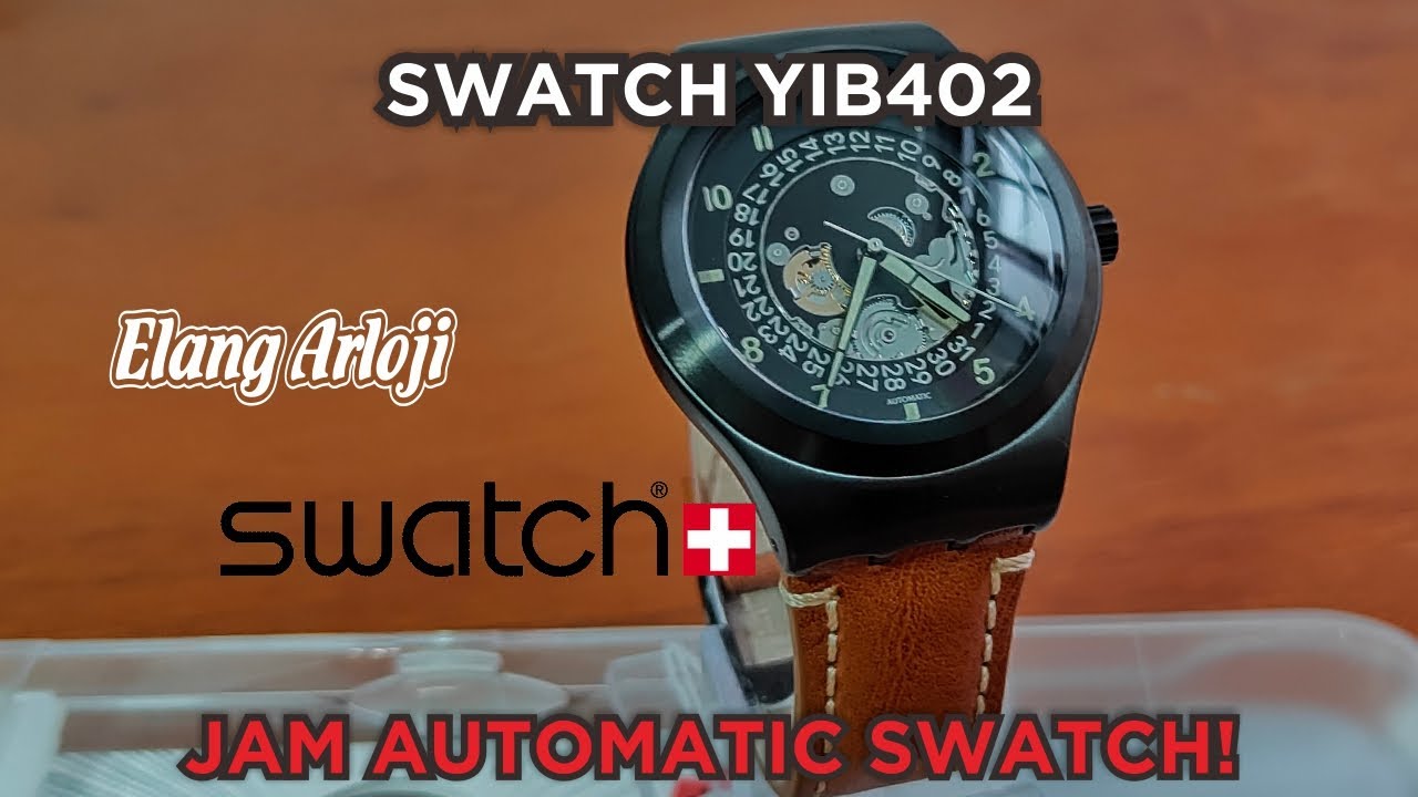 SWATCH YIB402 - REVIEW DAN CARA SETTING SWATCH By ELANG ARLOJI - YouTube