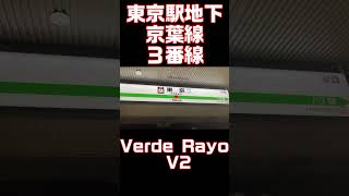 JR東京駅地下京葉線３番線発車メロディー