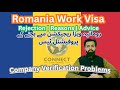 Romania Work Visa Rejection Reasons – Real Cases &amp; Professional Advice | Connect Visa Travel