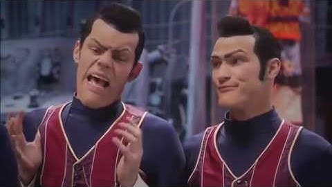 we are number one but every time they say one, the pitch goes down and gets more pixelated