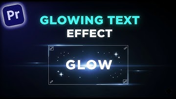 Premiere Pro Glow Effect: Make Text Glow Without Plugins