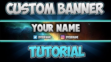 How To Make A YouTube Banner In Photoshop CS6/CC (2018)