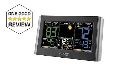 La Crosse Technology C85845 1 Wireless Forecast Station – 5 Star Review