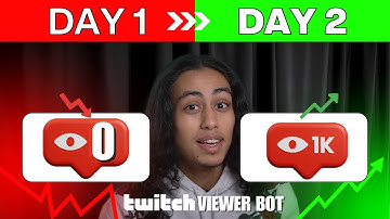 Twitch Viewer Bot - Get viewers and Chatters on your twitch stream