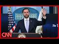 Iran agreement, GOP backlash, Israel & more: Full White House briefing with JD Vance