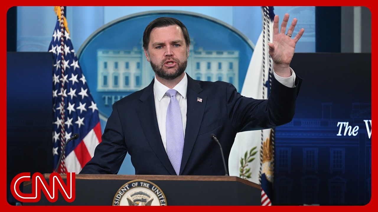 Iran agreement, GOP backlash, Israel & more: Full White House briefing with JD Vance