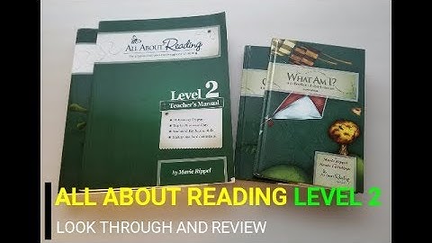 Look Through and Review: All About Reading Level 2