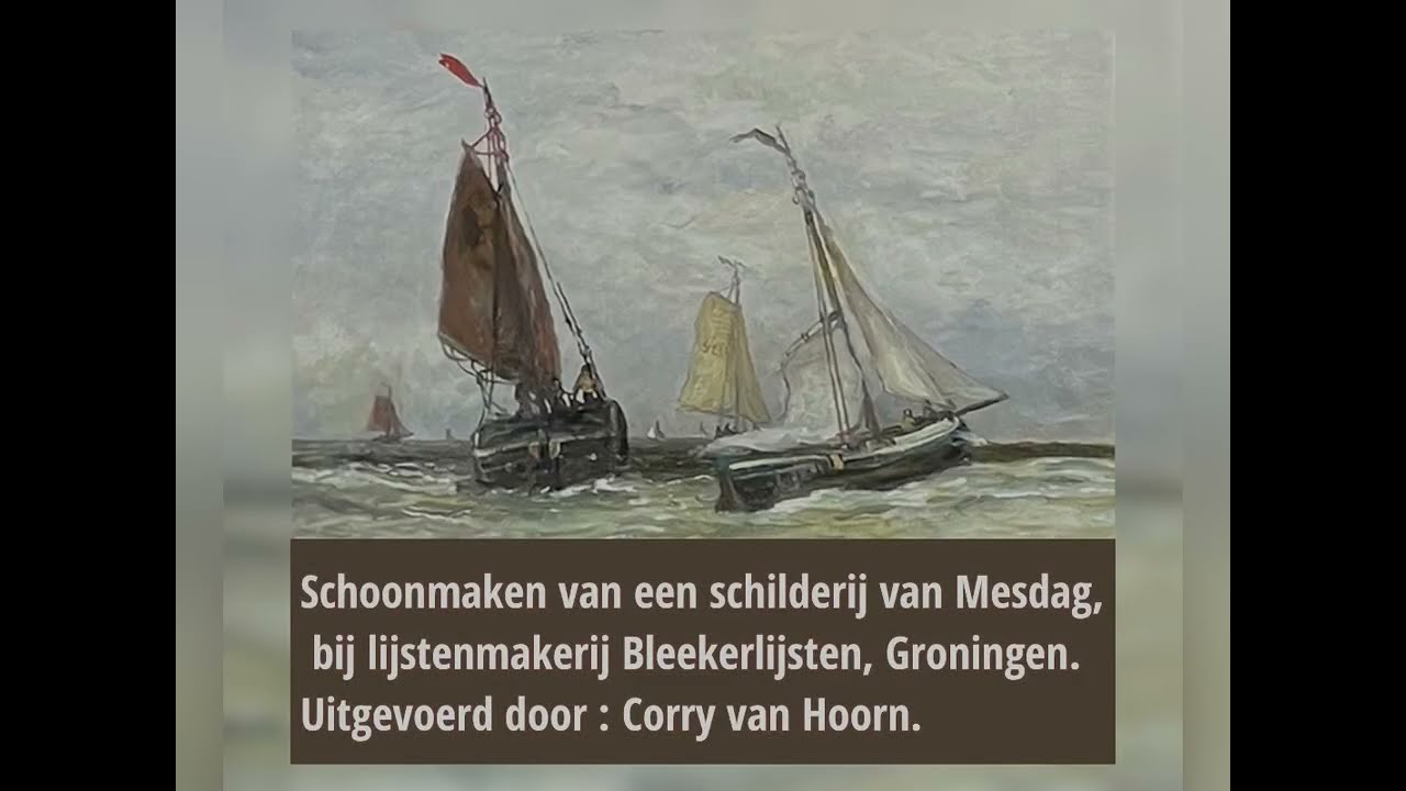 Schoonmaak schilderij H.W. Mesdag