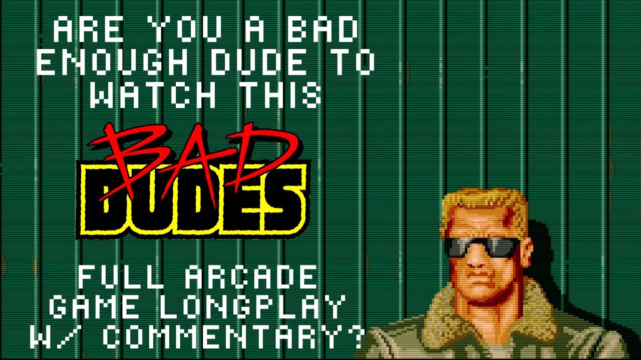 Bad Dudes Vs DragonNinja (1988) Full Arcade Game Playthrough With