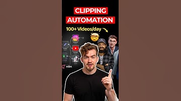 This AI YouTube Automation clips Videos on Autopilot. Created in n8n with No Code. #aiautomation