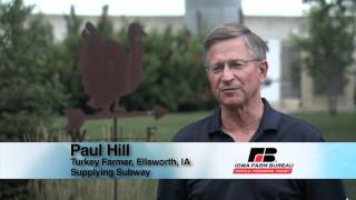 Iowa Minute: Iowa Farmers Supply Turkey Meat For Subway Restaurants