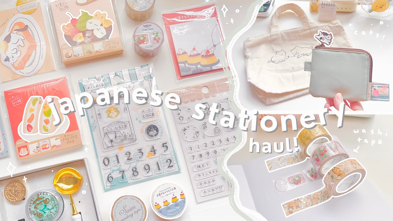 Japan's Cute Stationery Goods You'll be Playing With on the Flight Home!