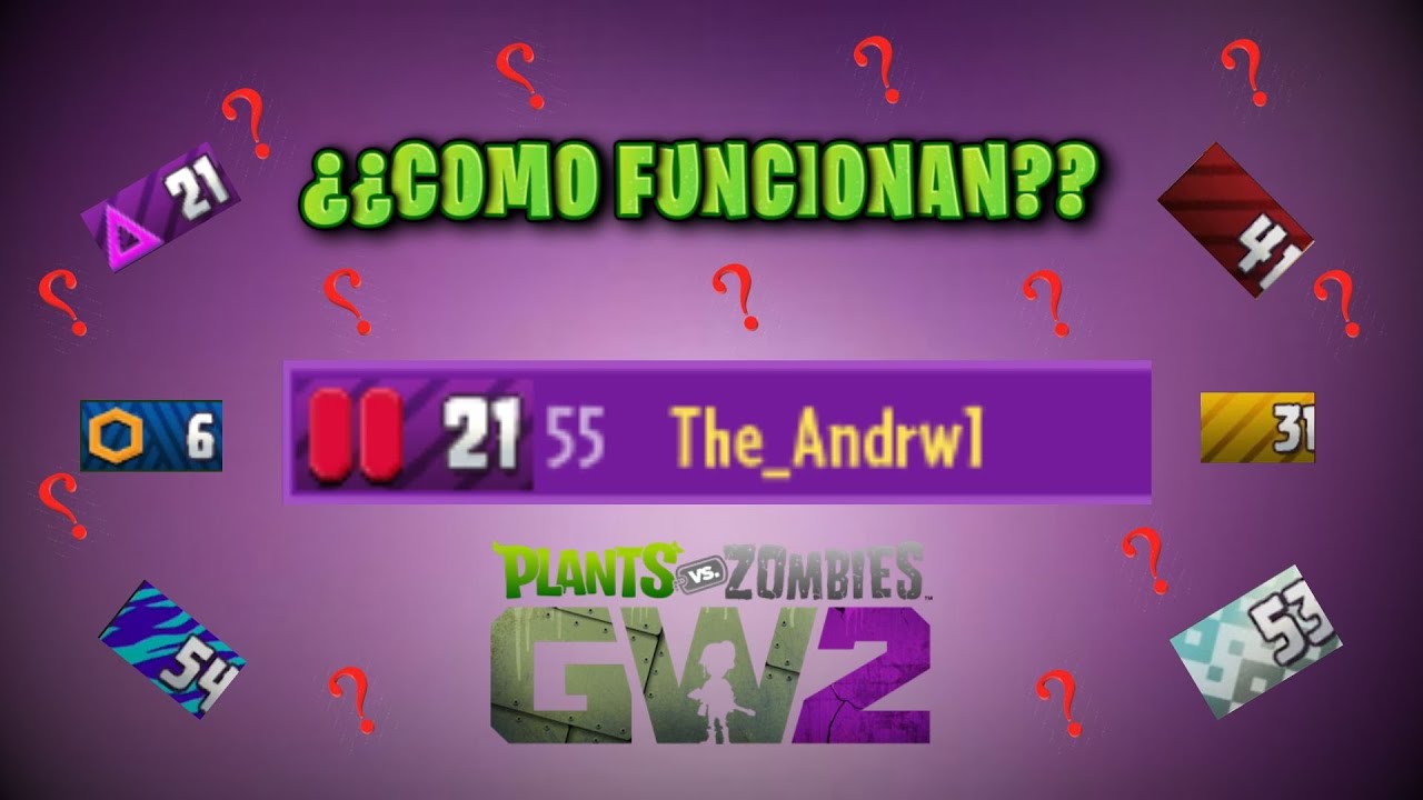 ¿¿COMO FUNCIONAN LAS PLACAS DE RANGO EN PVZ GW2?? Plants vs zombies Garden warfare 2