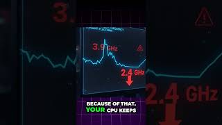 Windows secretly slows your CPU — fix FPS drops #gamingtips #optimizepc #lowfps #stutterfix #gamer