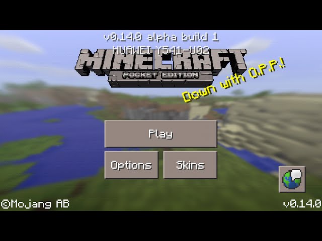 Download Minecraft PE 0.1.0 apk free - MCPE 0.1.0