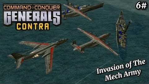 C&C Generals Cinematic - Invasion of The MechArmy (6/6)