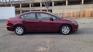 2012 Honda Civic Vienna, Washington, Fairfax, Chantilly, Tysons, VA A554783