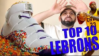 Top 10 Best LeBrons of All Time!!