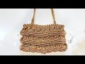 How to Make Macrame Bag . New design . Beautiful and simple macrame bag handbag|Nomi.Namita crafts|