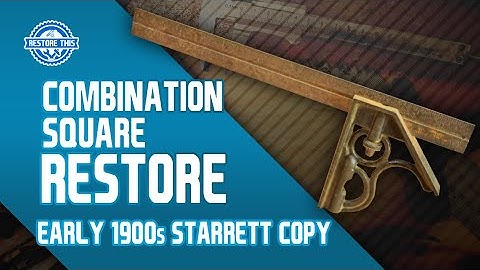 COMBINATION SQUARE RESTORE! AMAZING Early 1900