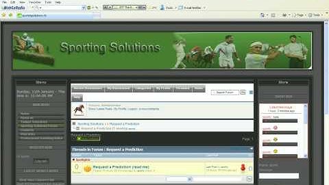 Sporting Solutions video 1