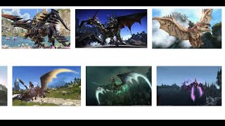 ALL Dragon Mounts and how To Get Them - Final Fantasy XIV