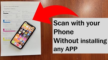 How To Scan documents using your iPhone for free