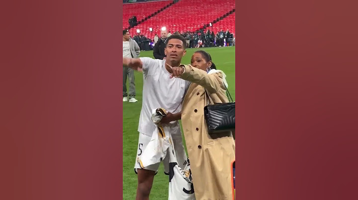 Jude Bellingham gives his shirt to his mum after winning the Champions League final ❤️🏆 #trend
