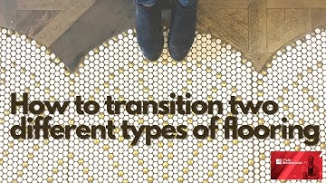 How to transition two different types of flooring