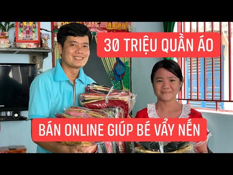 Khương Dừa mua 30 triệu quần áo, lần đầu livestream bán giúp bé Thảo vẩy nến