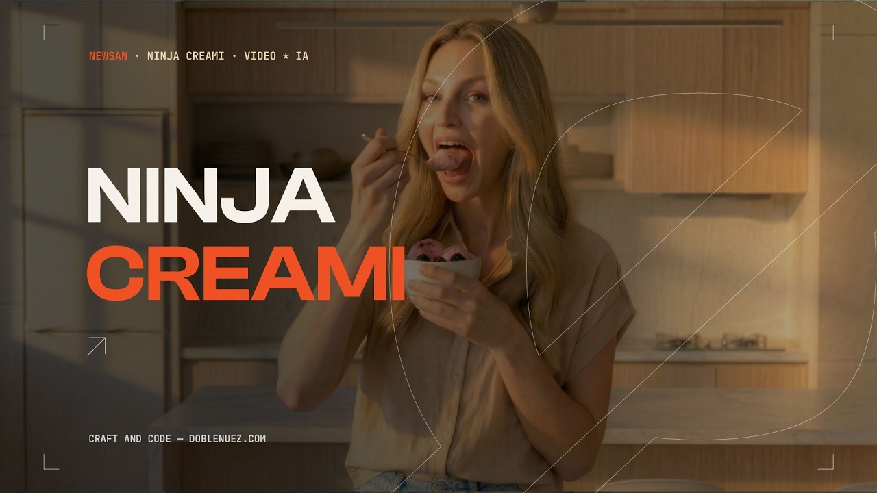 NINJA CREAMI — NEWSAN — Video generado con IA
