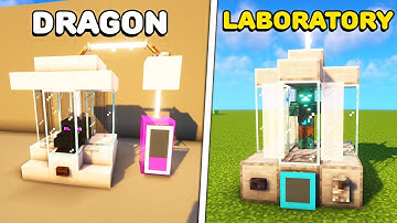 Minecraft: 5 Laboratory Build Hacks & Ideas!