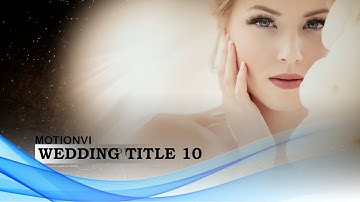 Proshow Template - Wedding Title 10 Pro