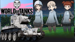 BT-42 Jatkosota (Girls und Panzer) gameplay - World of Tanks