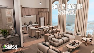 Soft & Dreamy Apartment // The Sims 4 Speed Build with CC screenshot 2