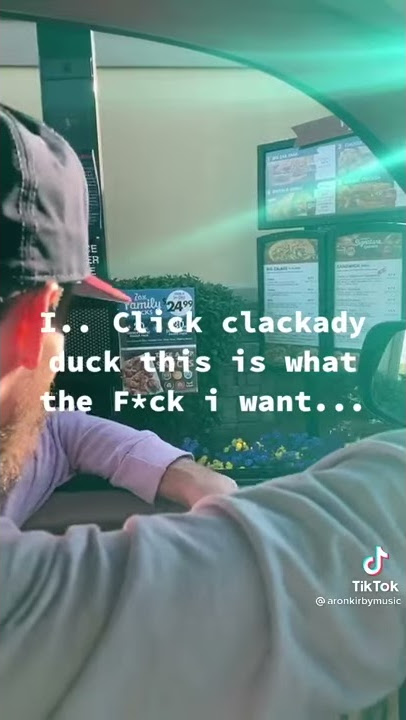 click clackidy duck this is what the f*%$ I want