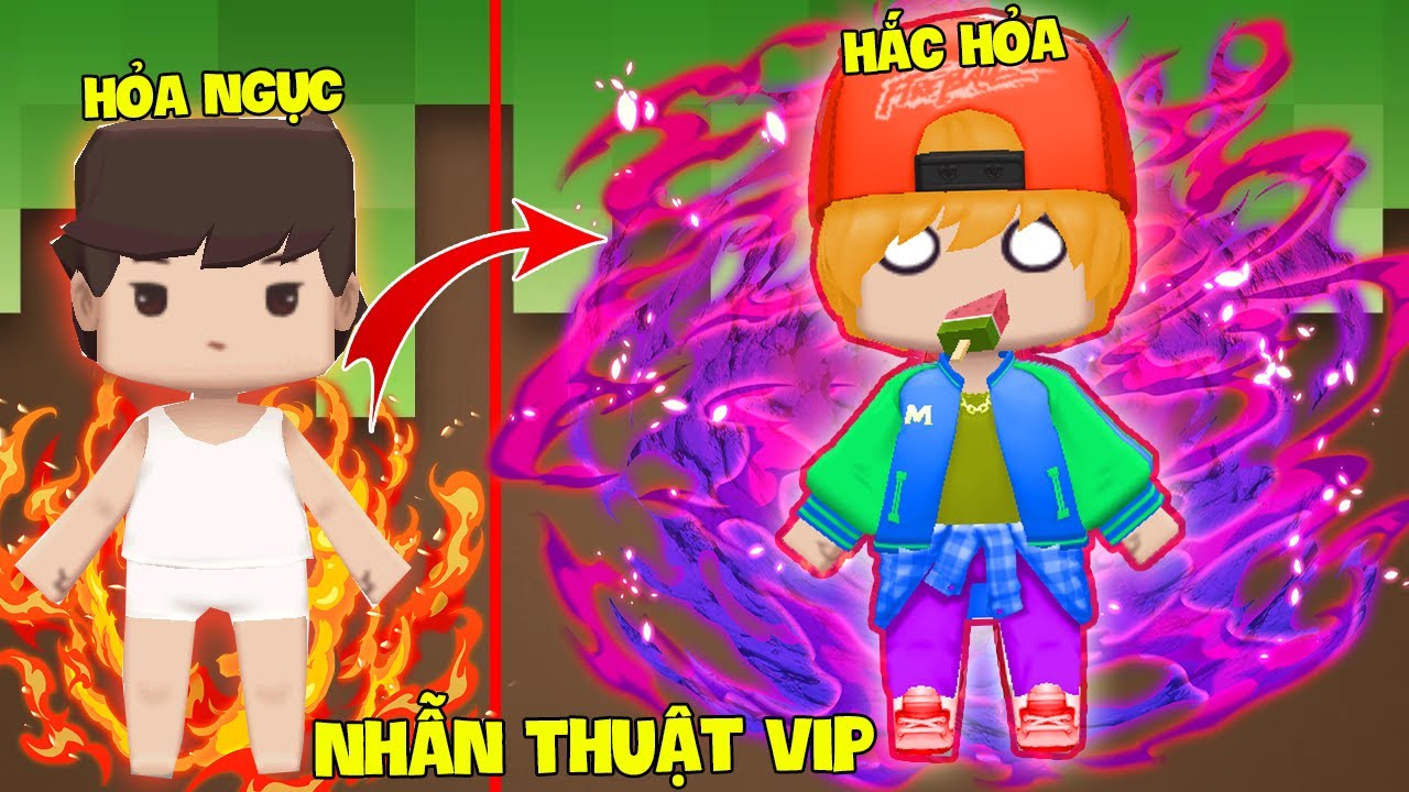 MINI GAME : NHẪN THUẬT VIP NHẤT ** THỬ THÁCH T GAMING VÀ VANH CÓ NHẪN THUẬT VIP NHẤT TRONG MINIWORLD