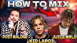 HOW TO MIX "KID LAROI x JUICE WRLD x POST MALONE" Type Vocals (FULL WAVES MIX SESSION)