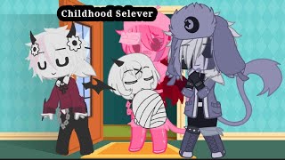 |Childhood Selever|Sarv x Ruv|FNF|Gacha Club|original?