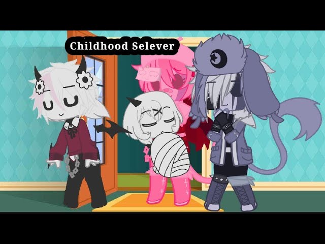 |Childhood Selever|Sarv x Ruv|FNF|Gacha Club|original? class=