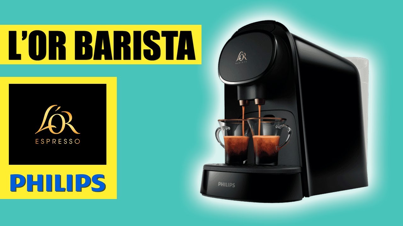 Cafetera L'OR BARISTA Piano Noir - Negra, L'OR Espresso
