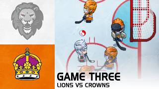 SARHOLM CROWNS vs PREUZE LIONS | Season Four (GM3)