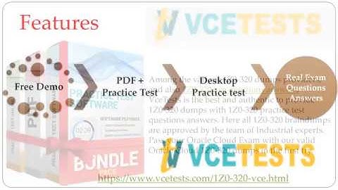 Latest 1Z0-320 VCE Questions Answers & 1Z0-320 Dumps