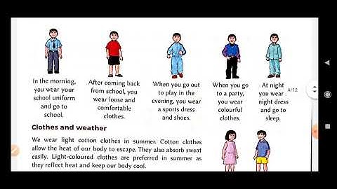 Our Clothes Class - 4 (Science) Chapter - 7 (Part 3/3)