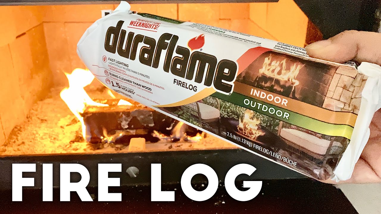 Duraflame 1 5 Hour Firestarter Fire Log, Fire Pit Starter Log