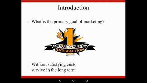 Marketing 1: Ch 1.1.1 - Introduction to Marketing