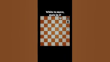 find mate in two!!  #chess #puzzle #gothamchess #magnuscarlsen #chesstactics  @GothamChess