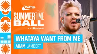 Adam Lambert - Whataya Want From Me Live at Capital's Summertime Ball 2023 Capital